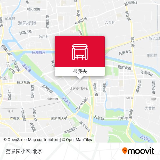 荔景园小区地图