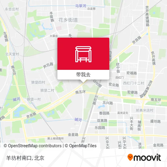 羊坊村南口地图