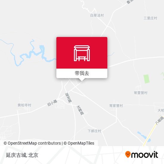 延庆古城地图