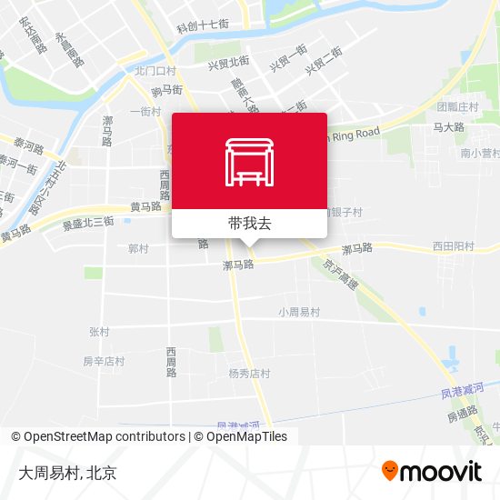 大周易村地图
