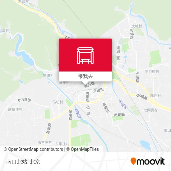 南口北站地图