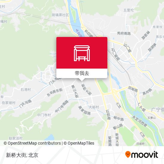 新桥大街地图