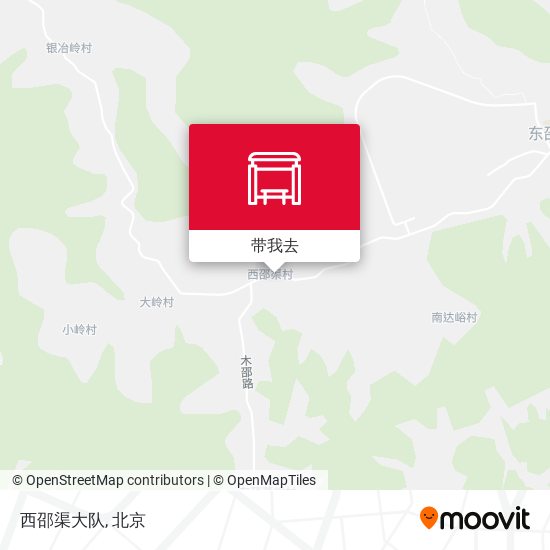 西邵渠大队地图