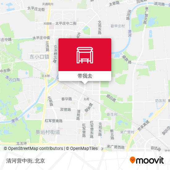 清河营中街地图