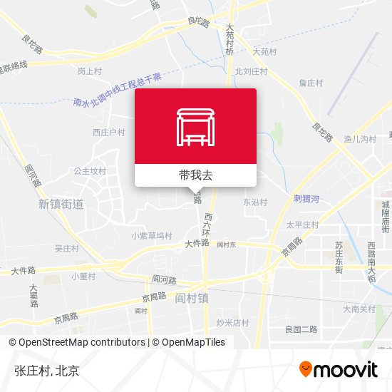 张庄村地图