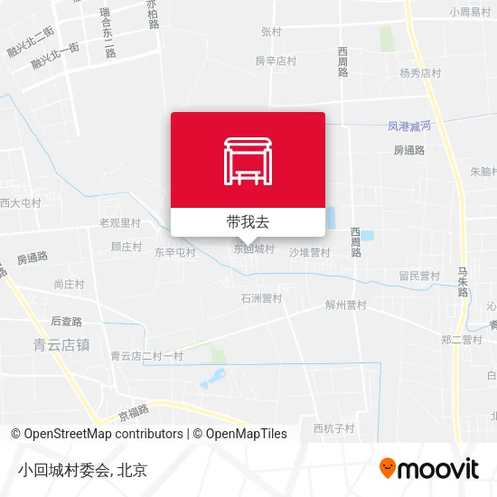 小回城村委会地图