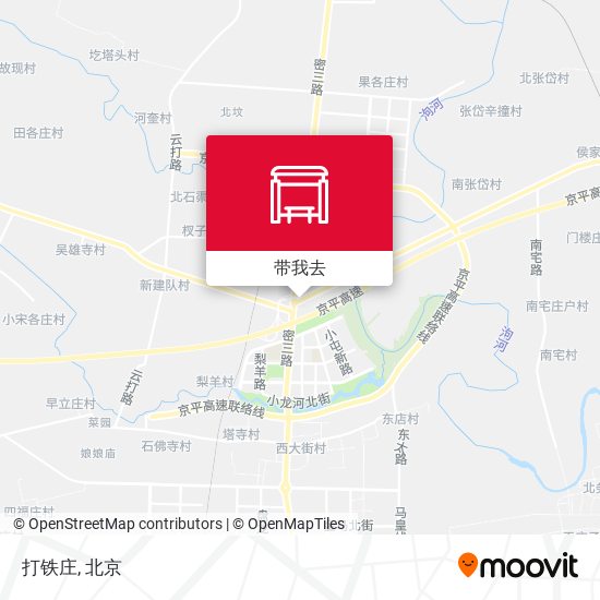 打铁庄地图