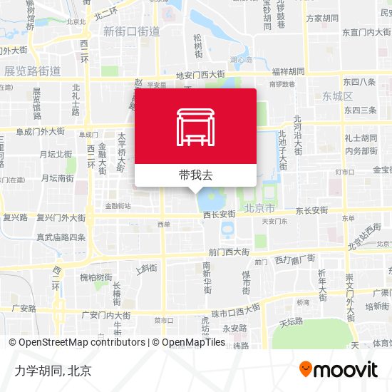 力学胡同地图