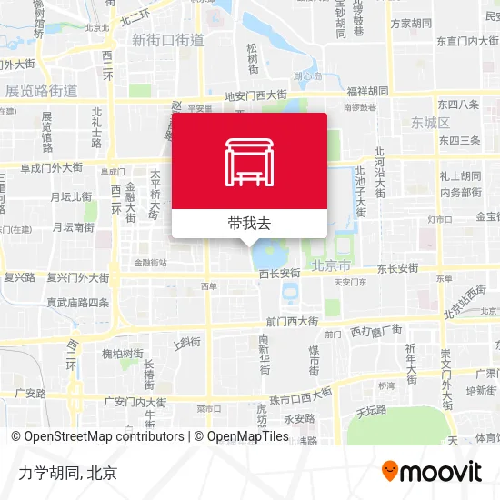 力学胡同地图