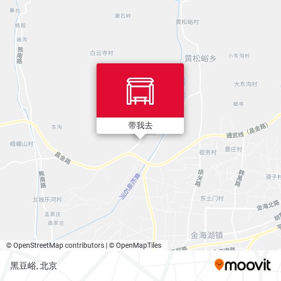 黑豆峪地图