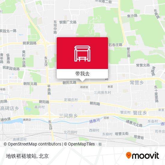 地铁褡裢坡站地图