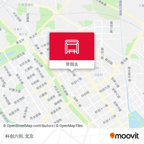科创六街地图