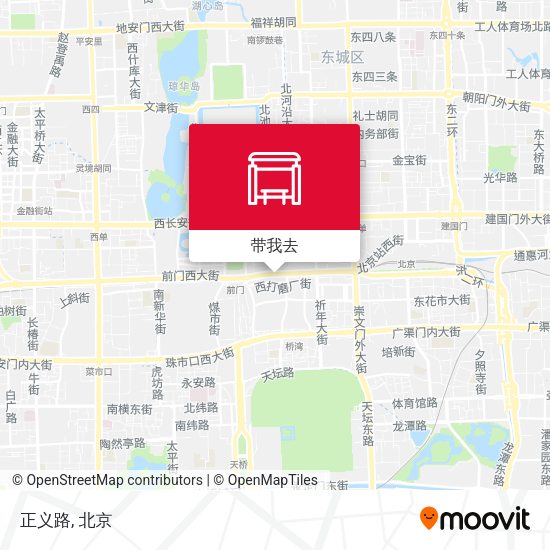 正义路地图