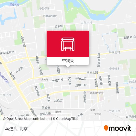 马连店地图