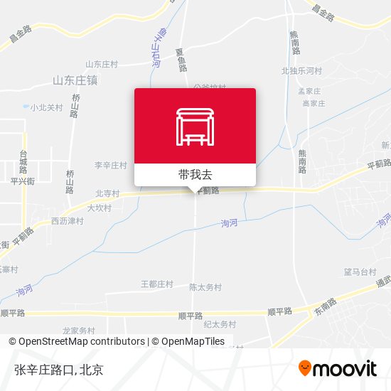 张辛庄路口地图