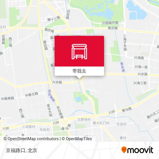 京福路口地图