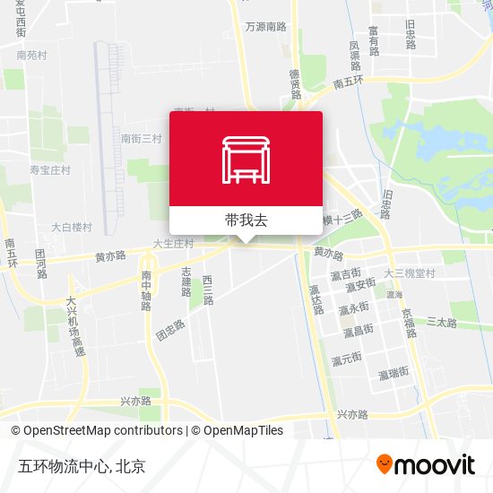 五环物流中心地图