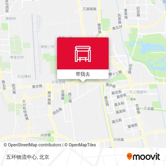 五环物流中心地图