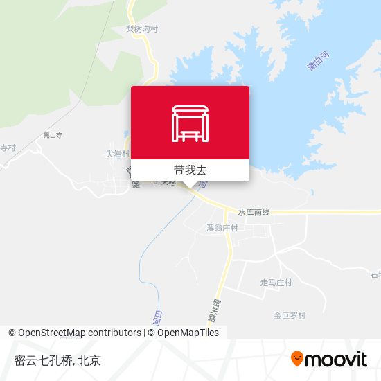 密云七孔桥地图