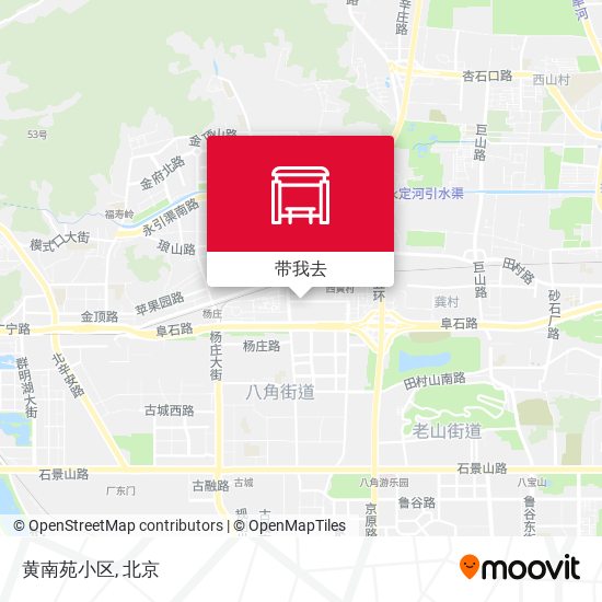 黄南苑小区地图