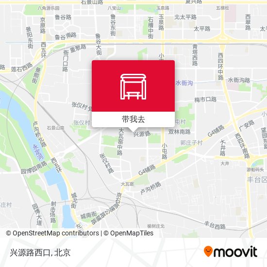 兴源路西口地图