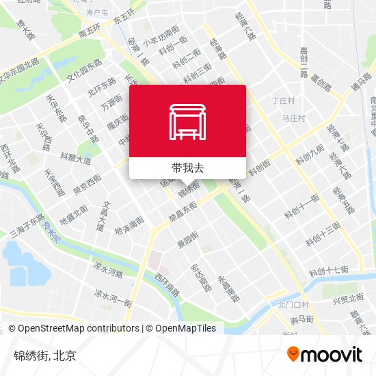 锦绣街地图
