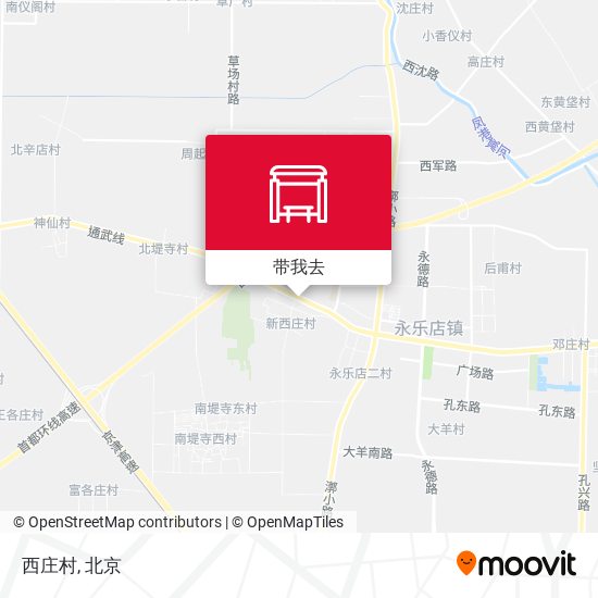 西庄村地图