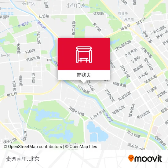 贵园南里地图
