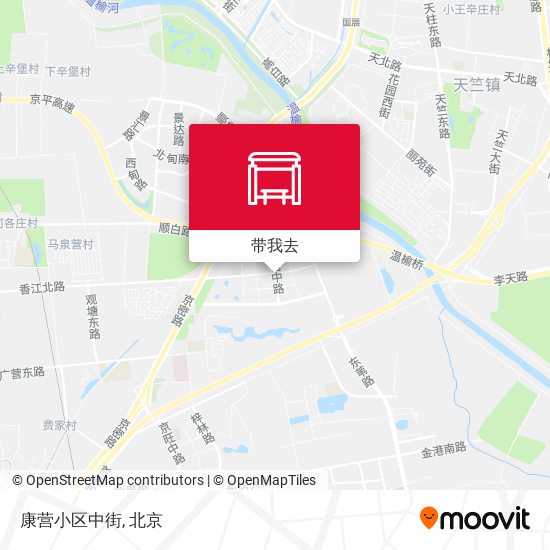 康营小区中街地图