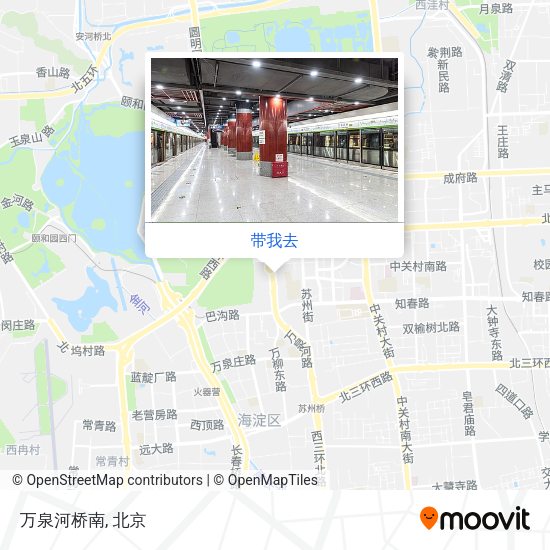万泉河桥南地图