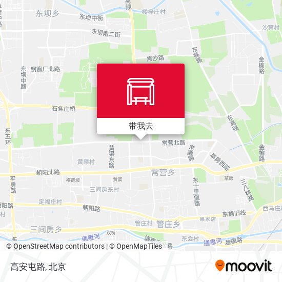 高安屯路地图