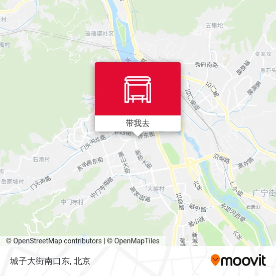 城子大街南口东地图