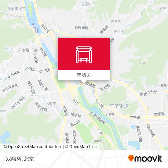 双峪桥地图