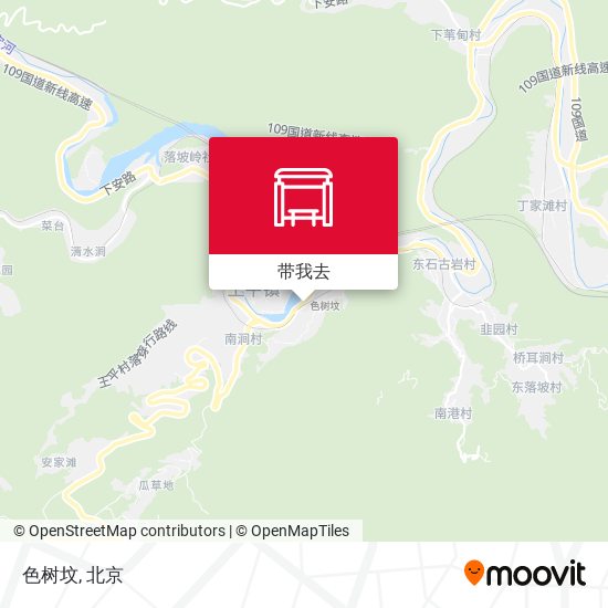 色树坟地图