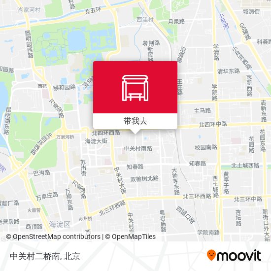 中关村二桥南地图