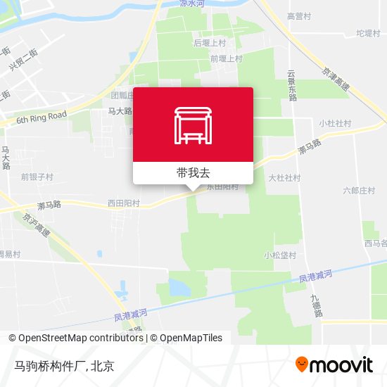 马驹桥构件厂地图