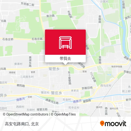高安屯路南口地图