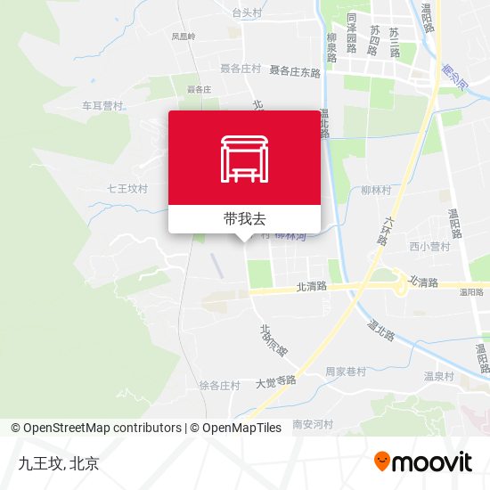 九王坟地图