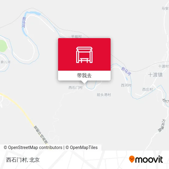 西石门村地图