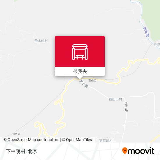 下中院村地图