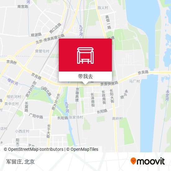 军留庄地图