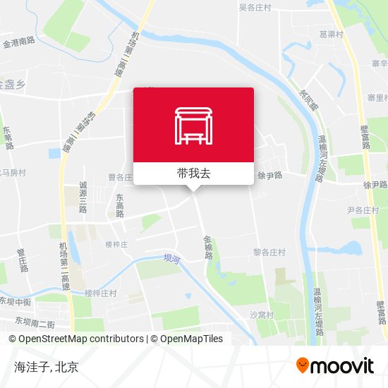 海洼子地图