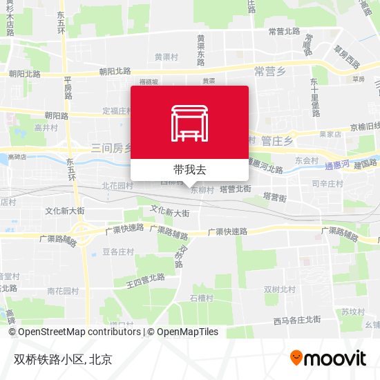 双桥铁路小区地图
