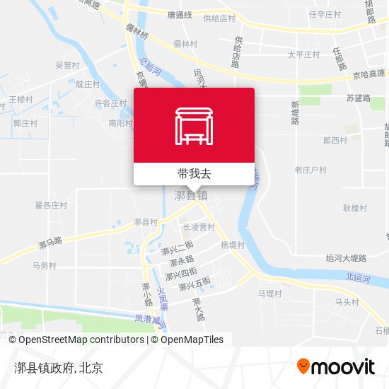 漷县镇政府地图