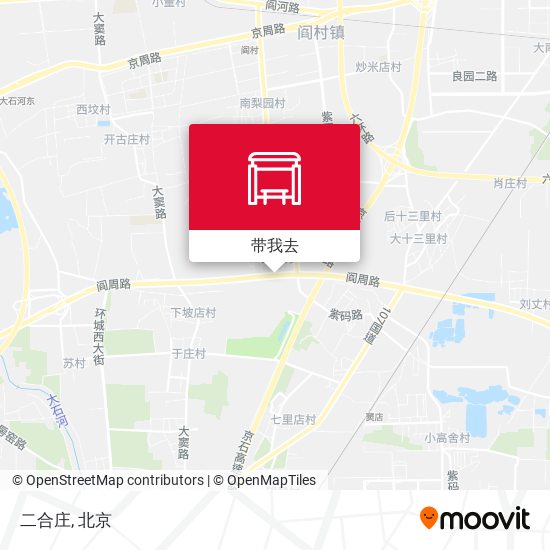 二合庄地图