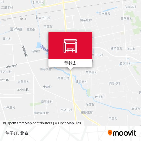 苇子庄地图