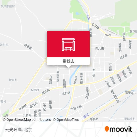 云光环岛地图