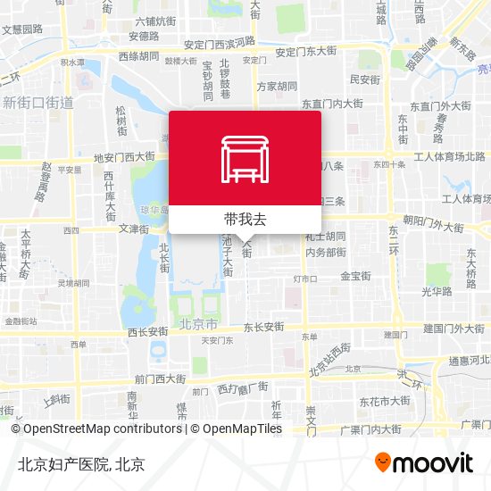 北京妇产医院地图