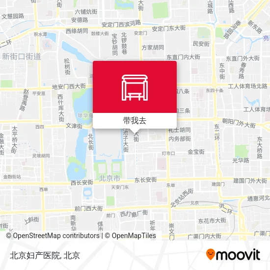 北京妇产医院地图