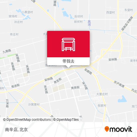 南辛店地图